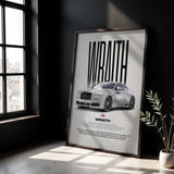 Wraith Car Poster