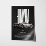 Huayra Car Poster