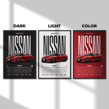 Nissan GT-R Poster