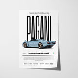 Pagani Huayra Codalunga Poster