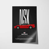 NSX NA1 Car Poster
