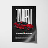 GranTurismo MC Stradale Car Poster
