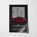 GranTurismo MC Stradale Car Poster