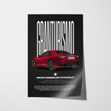 GranTurismo MC Stradale Car Poster