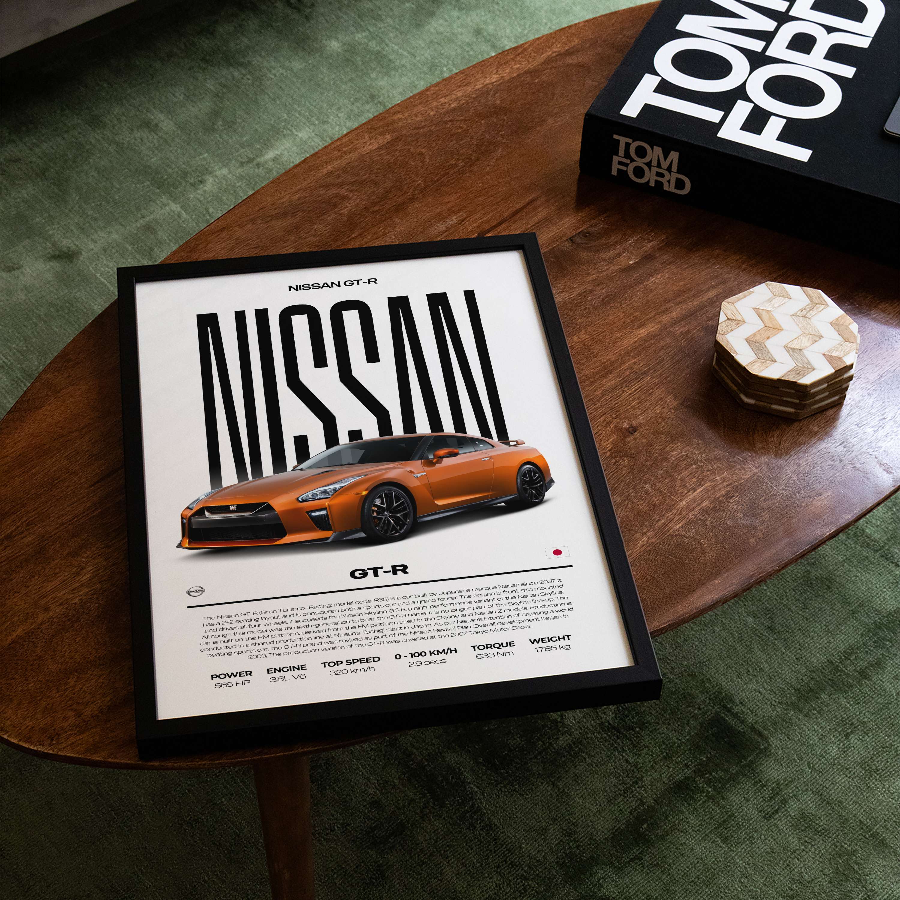 Nissan GT-R Poster