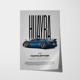 Huayra Epitome Car Poster