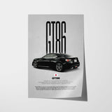 GT86 Car Poster
