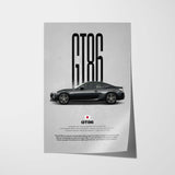 GT86 Car Poster