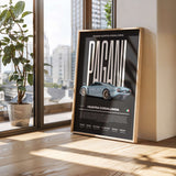 Pagani Huayra Codalunga Poster