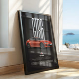 GT86 Car Poster