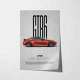 GT86 Car Poster