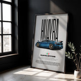 Huayra Epitome Car Poster