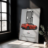 GT86 Car Poster