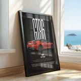 GT86 Car Poster