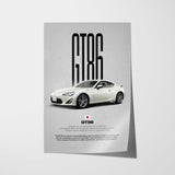 GT86 Car Poster