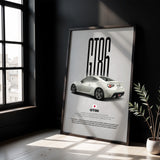 GT86 Car Poster