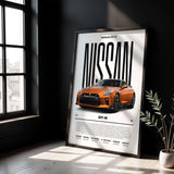 Nissan GT-R Poster