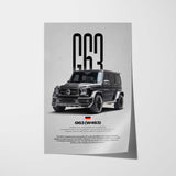 G63 W463 Car Poster