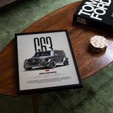 G63 W463 Car Poster