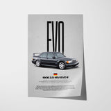 190E 2.5-16 Evolution II Car Poster