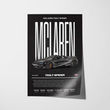 McLaren 765LT Spider Poster