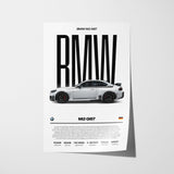 BMW M2 G87 Poster