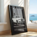 Cullinan Black Badge Series II Car Poster