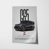 G65 AMG Car Poster