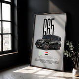 G65 AMG Car Poster