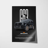 G63 W463 Car Poster