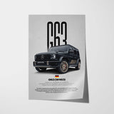 G63 W463 Car Poster