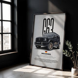 G63 W463 Car Poster