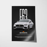 E63S AMG Car Poster