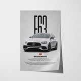 E63S AMG Car Poster