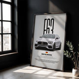 E63S AMG Car Poster