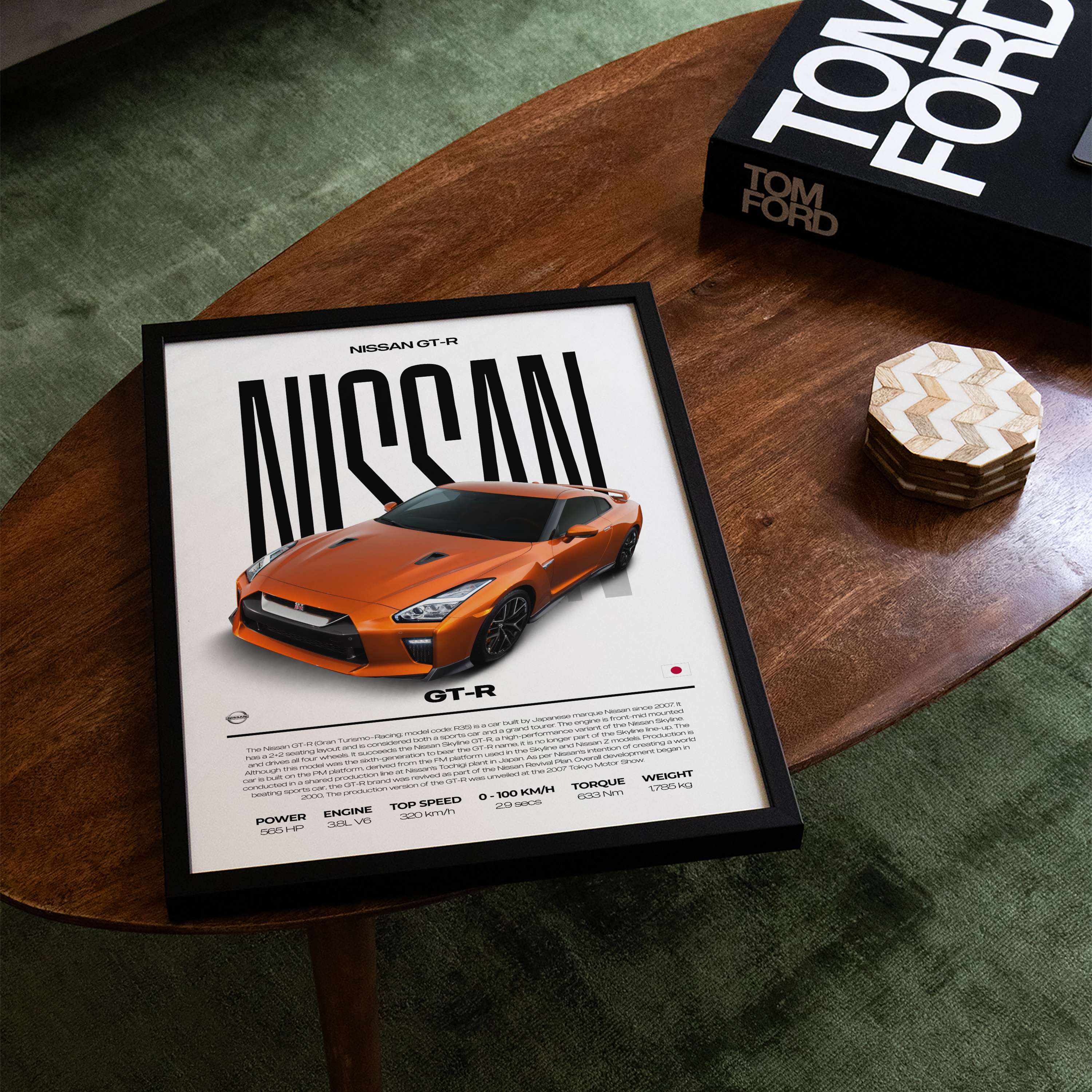 Nissan GT-R Poster