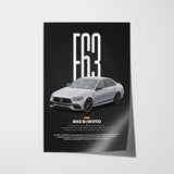 E63S AMG Car Poster
