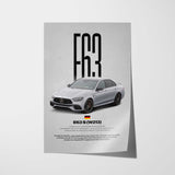 E63S AMG Car Poster
