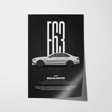 E63S AMG Car Poster