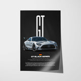 GT Black Series Car Poster