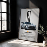 GT Black Series Car Poster