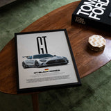 GT Black Series Car Poster