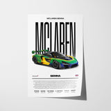 McLaren Senna Poster