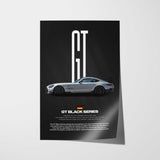 GT Black Series Car Poster