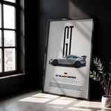 GT Black Series Car Poster