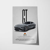 GT S Car Poster