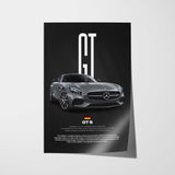 GT S Car Poster