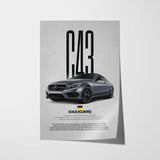 C43 C205 Car Poster