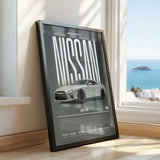 Nissan GT-R Poster