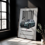 Phantom VIII Series II Car Poster